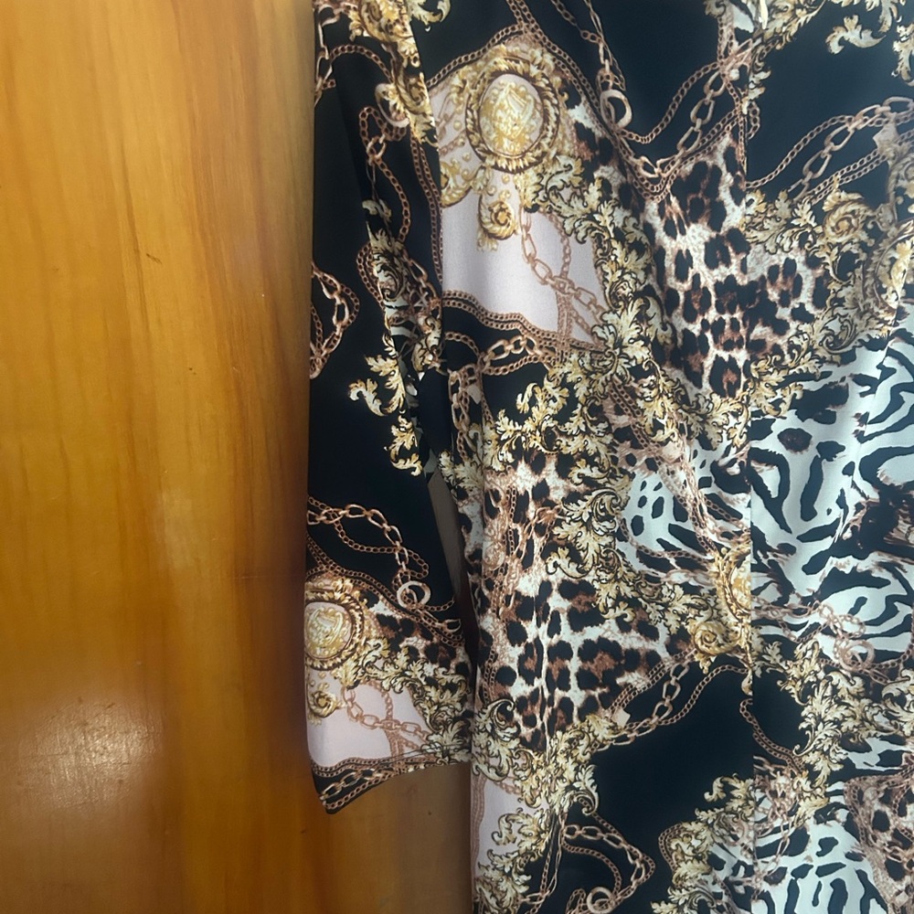 Thalia Sodi Chic Black and Gold Ensemble